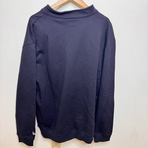 Jim Kelly 12 Celebrity Classic 2024 New Era Navy Quarter-Zip Sweatshirt - Picture 2 of 5